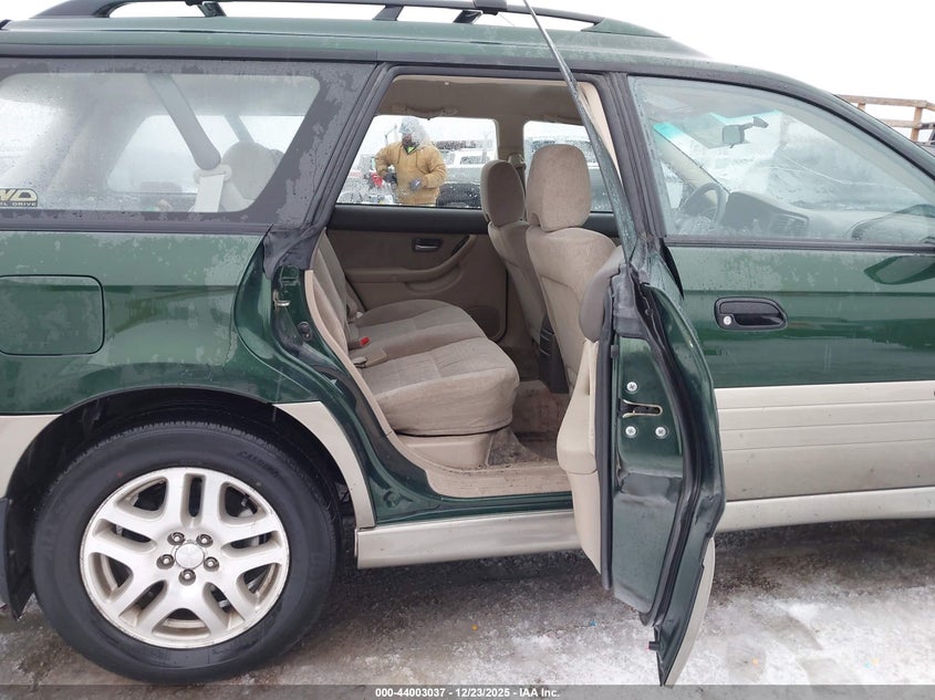 2000 Subaru Outback VIN: 4S3BH6655Y7660674 Lot: 44003037