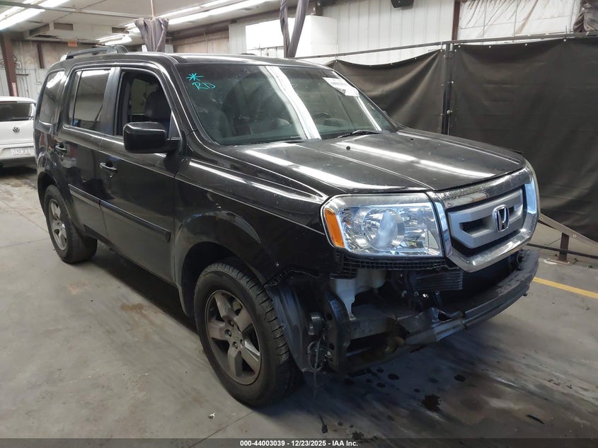 5FNYF3H5XAB012694 2010 Honda Pilot Ex-L auction photo 1