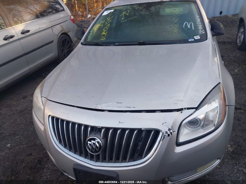 2011 Buick Regal Cxl Turbo Russelsheim VIN: W04GZ5GV7B1090368 Lot: 44003054