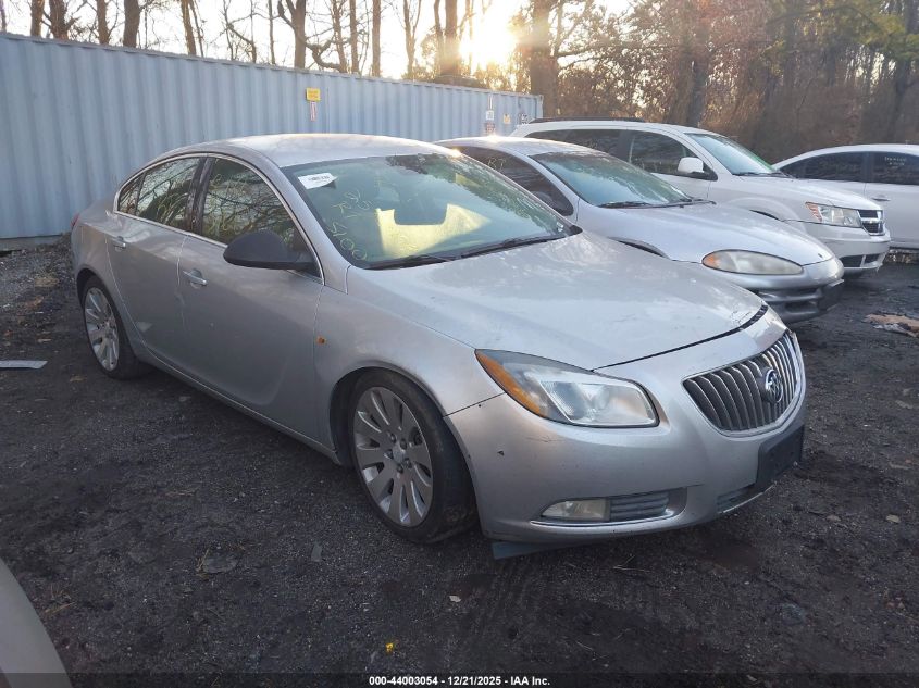 2011 Buick Regal Cxl Turbo Russelsheim VIN: W04GZ5GV7B1090368 Lot: 44003054