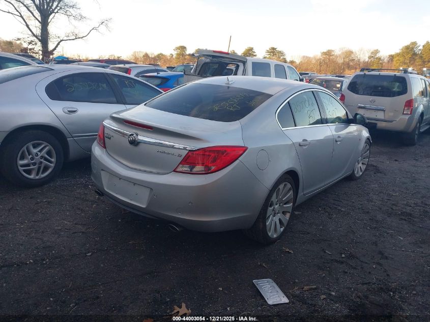 2011 Buick Regal Cxl Turbo Russelsheim VIN: W04GZ5GV7B1090368 Lot: 44003054