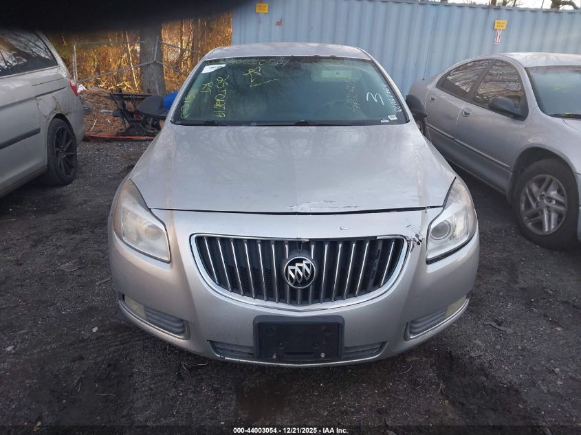 2011 Buick Regal Cxl Turbo Russelsheim VIN: W04GZ5GV7B1090368 Lot: 44003054
