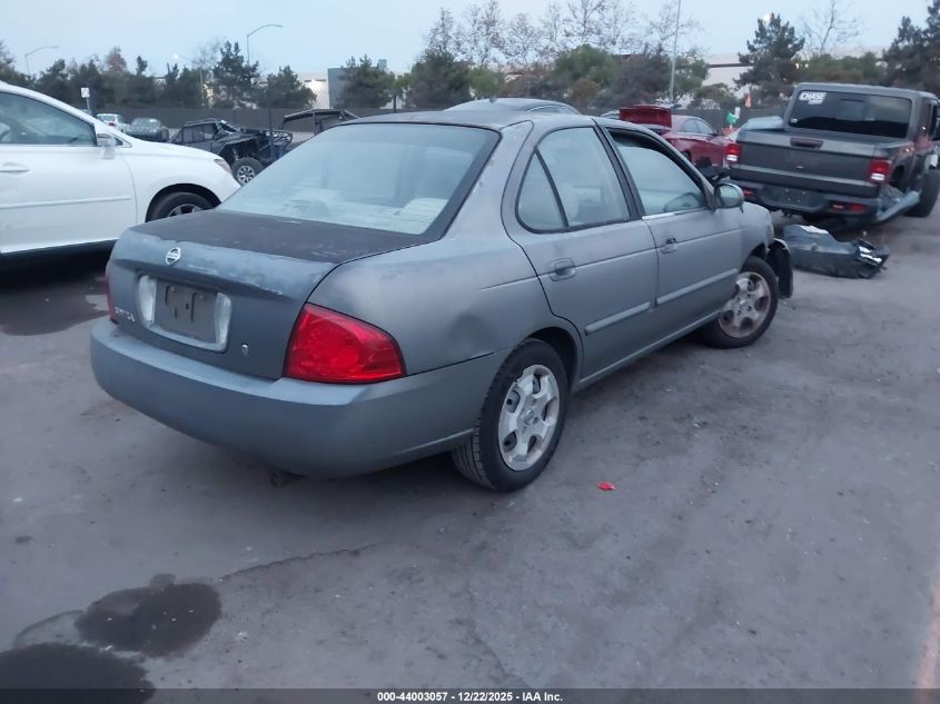 2004 Nissan Sentra 1.8S VIN: 3N1CB51D64L822304 Lot: 44003057