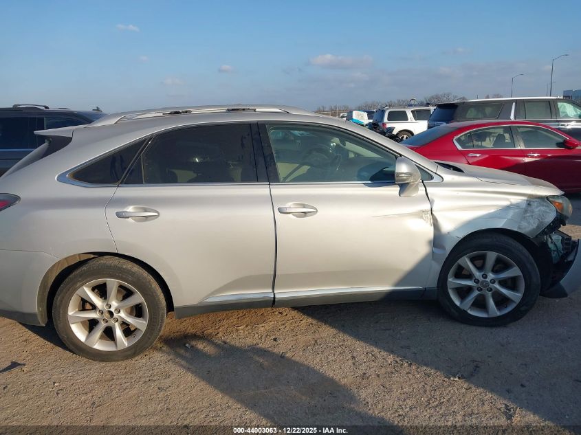 2012 Lexus Rx 350 VIN: 2T2ZK1BA1CC071257 Lot: 44003063