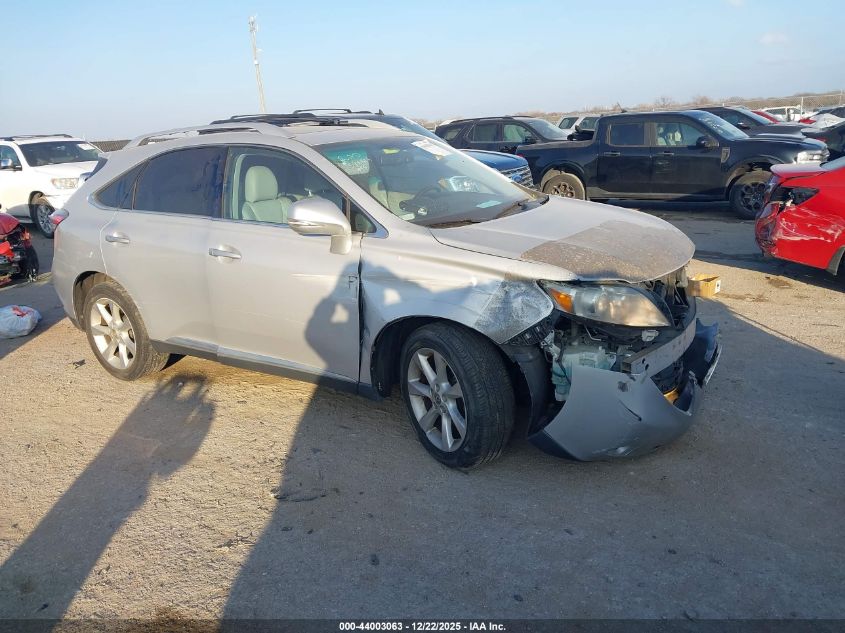 2012 Lexus Rx 350 VIN: 2T2ZK1BA1CC071257 Lot: 44003063