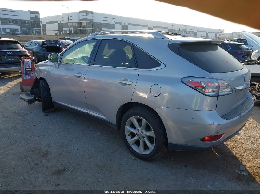 2012 Lexus Rx 350 VIN: 2T2ZK1BA1CC071257 Lot: 44003063