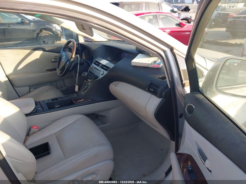 2012 Lexus Rx 350 VIN: 2T2ZK1BA1CC071257 Lot: 44003063