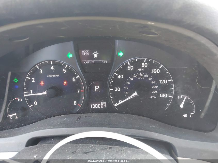 2012 Lexus Rx 350 VIN: 2T2ZK1BA1CC071257 Lot: 44003063