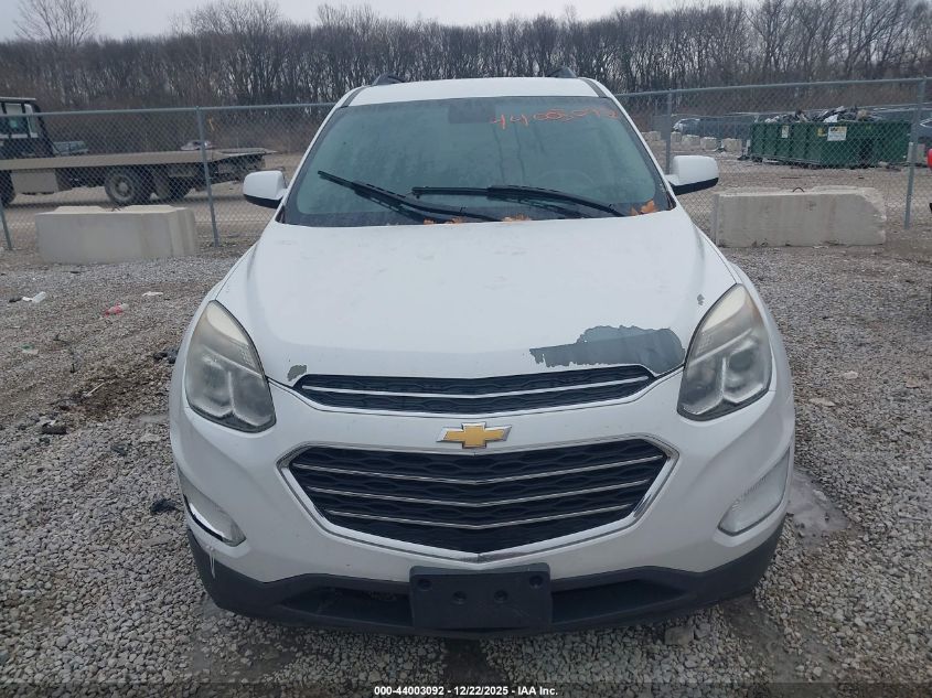 2016 Chevrolet Equinox Lt VIN: 2GNALCEK8G6270075 Lot: 44003092