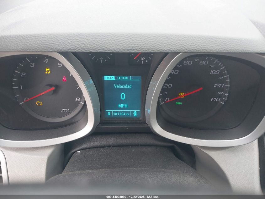 2016 Chevrolet Equinox Lt VIN: 2GNALCEK8G6270075 Lot: 44003092