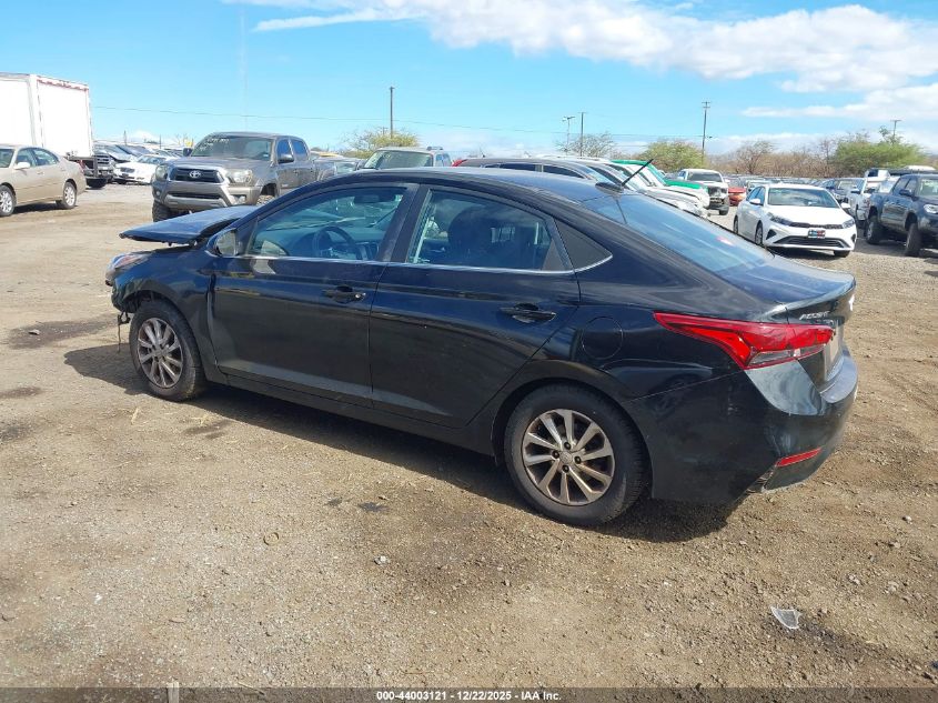 2021 Hyundai Accent Sel VIN: 3KPC24A63ME140722 Lot: 44003121