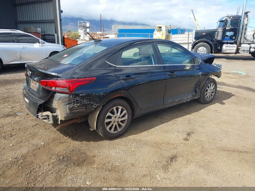 2021 Hyundai Accent Sel VIN: 3KPC24A63ME140722 Lot: 44003121