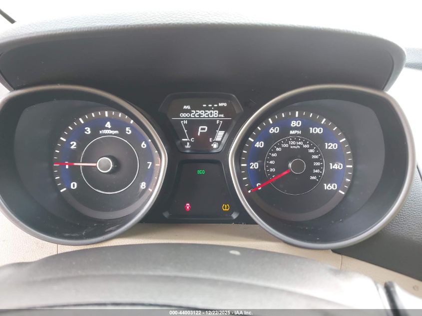 2013 Hyundai Elantra Gls/Limited VIN: 5NPDH4AE4DH204658 Lot: 44003122