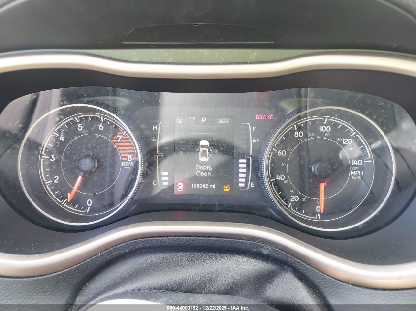 2016 Jeep Cherokee 75Th Anniversary VIN: 1C4PJMCS6GW326523 Lot: 44003152