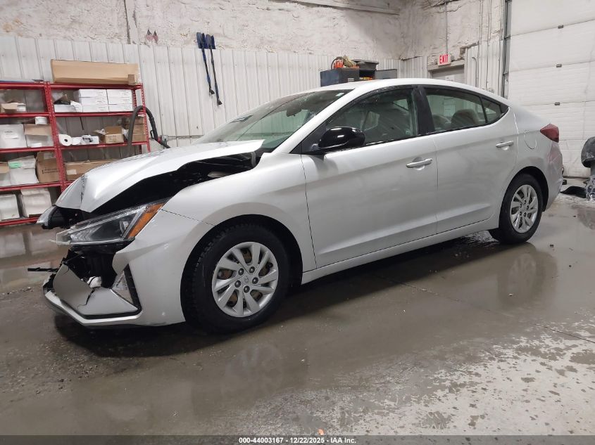2019 Hyundai Elantra Se VIN: 5NPD74LF0KH492619 Lot: 44003167