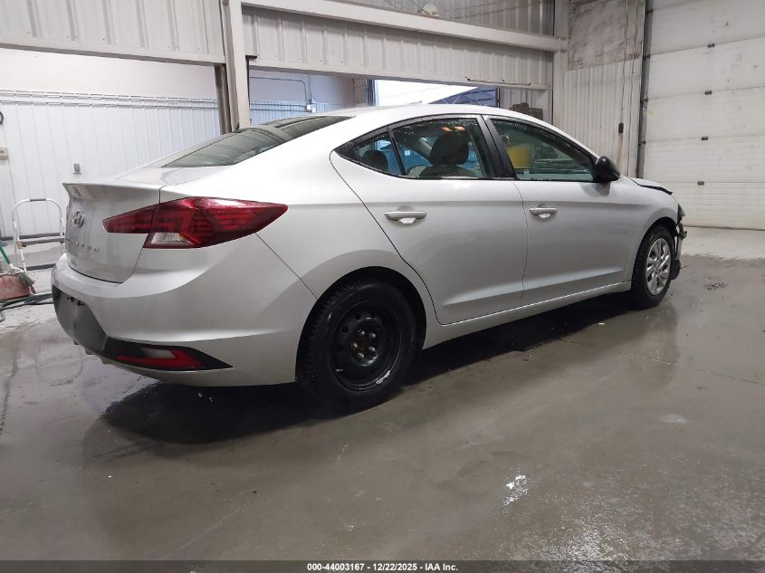 2019 Hyundai Elantra Se VIN: 5NPD74LF0KH492619 Lot: 44003167