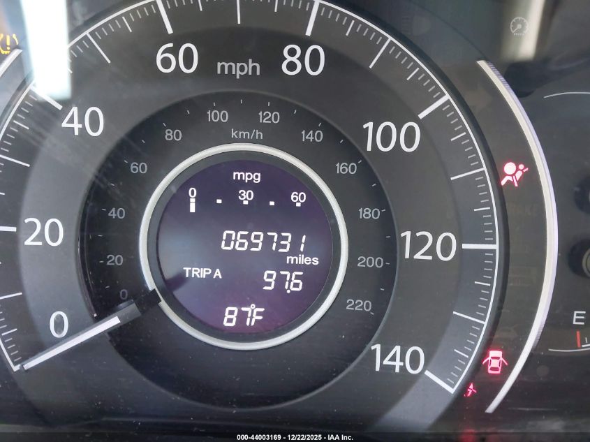 2014 Honda Cr-V Lx VIN: 2HKRM3H33EH541999 Lot: 44003169