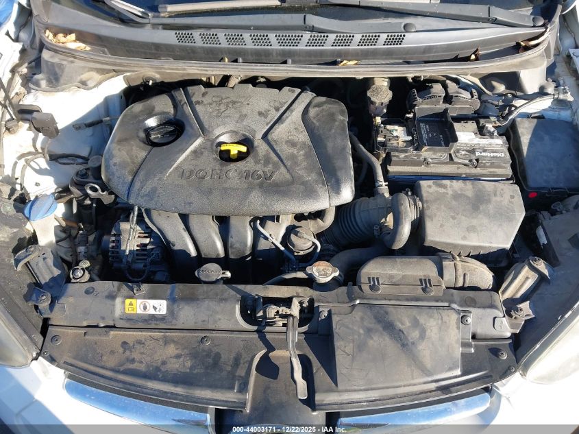 2016 Hyundai Elantra Se VIN: 5NPDH4AE7GH743439 Lot: 44003171