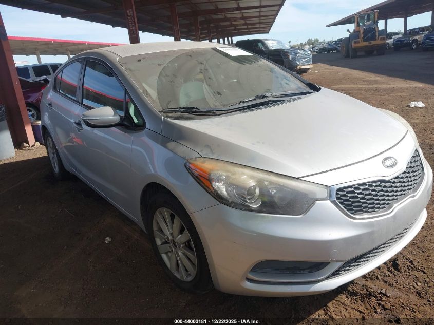 2014 Kia Forte Lx VIN: KNAFX4A66E5227362 Lot: 44003181