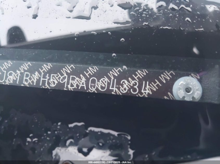 2011 Acura Rdx VIN: 5J8TB1H59BA004334 Lot: 44003190