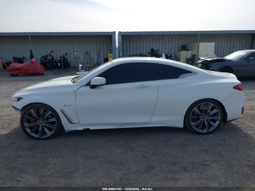 2018 Infiniti Q60 3.0T Red Sport 400 VIN: JN1FV7EKXJM530309 Lot: 44003193