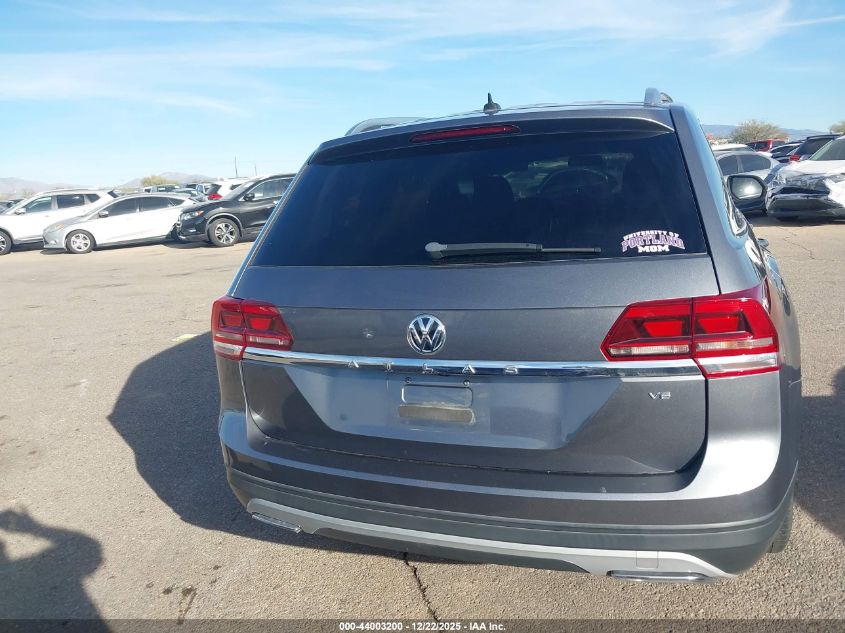 2018 Volkswagen Atlas 3.6L V6 Launch Edition VIN: 1V2BR2CA8JC502381 Lot: 44003200