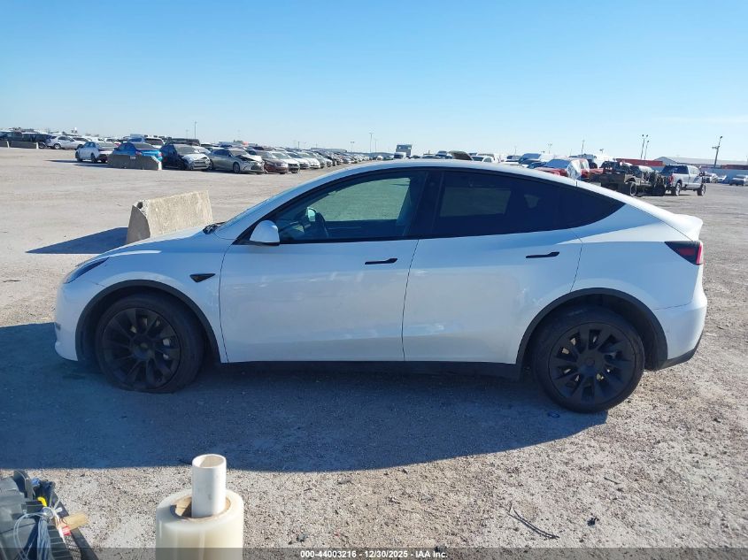 2022 Tesla Model Y Long Range Dual Motor All-Wheel Drive VIN: 7SAYGDEEXNA019609 Lot: 44003216