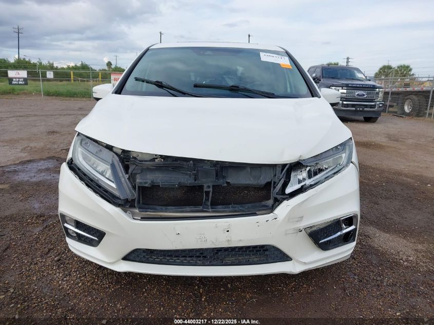 2018 Honda Odyssey Elite VIN: 5FNRL6H93JB050043 Lot: 44003217