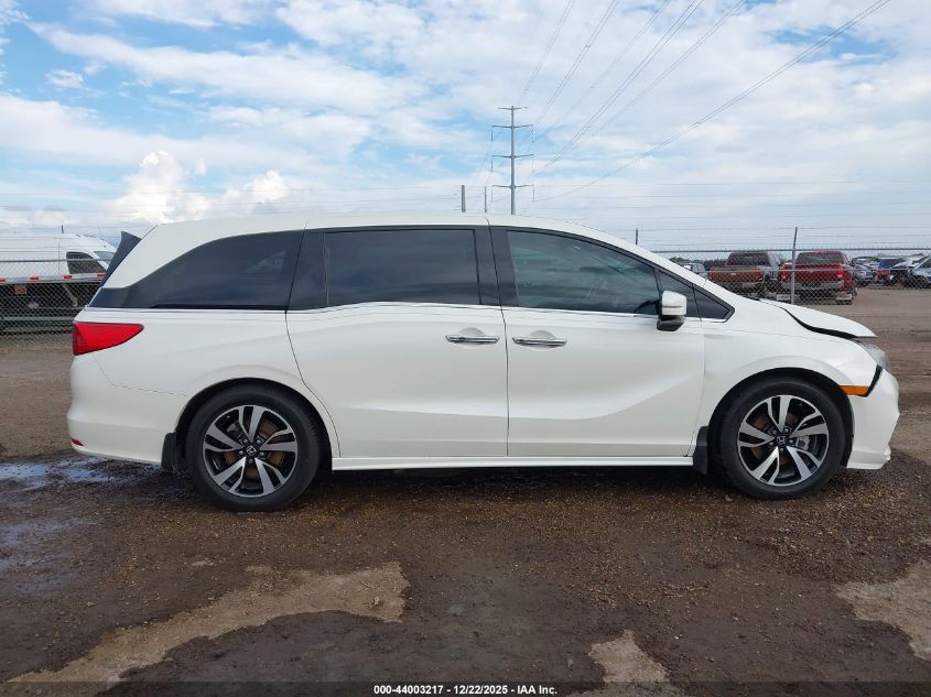 2018 Honda Odyssey Elite VIN: 5FNRL6H93JB050043 Lot: 44003217