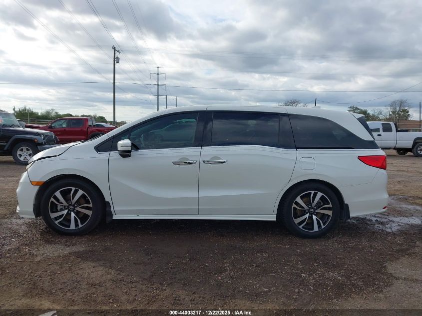 2018 Honda Odyssey Elite VIN: 5FNRL6H93JB050043 Lot: 44003217