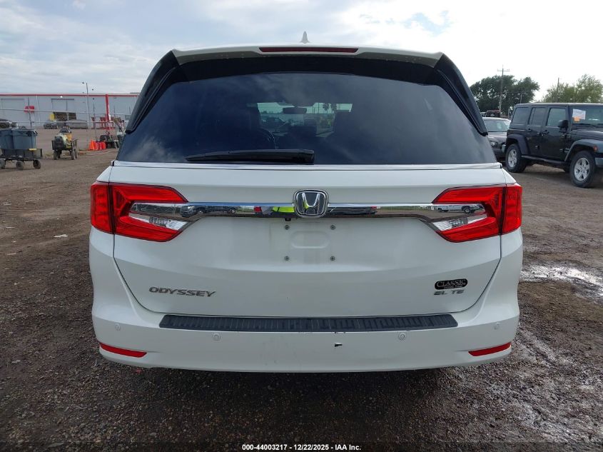 2018 Honda Odyssey Elite VIN: 5FNRL6H93JB050043 Lot: 44003217