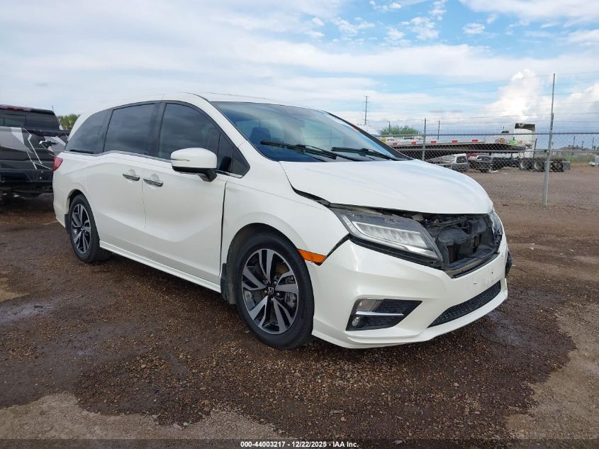2018 Honda Odyssey Elite VIN: 5FNRL6H93JB050043 Lot: 44003217