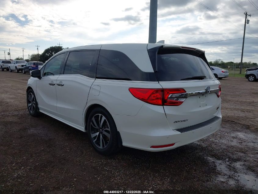 2018 Honda Odyssey Elite VIN: 5FNRL6H93JB050043 Lot: 44003217