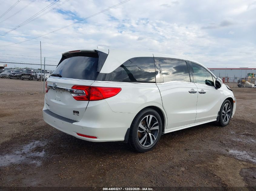 2018 Honda Odyssey Elite VIN: 5FNRL6H93JB050043 Lot: 44003217