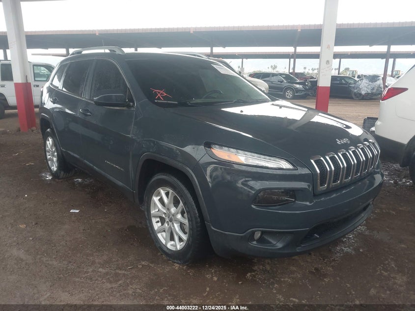 1C4PJLLB6JD611591 2018 Jeep Cherokee Latitude Plus Fwd auction photo 1