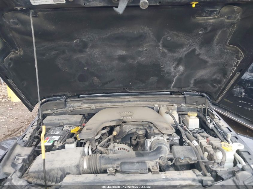 2021 Jeep Gladiator Overland 4X4 VIN: 1C6HJTFG8ML617714 Lot: 44003230