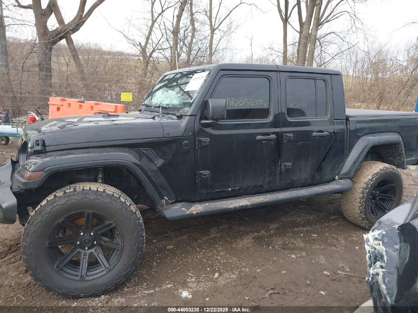 2021 Jeep Gladiator Overland 4X4 VIN: 1C6HJTFG8ML617714 Lot: 44003230