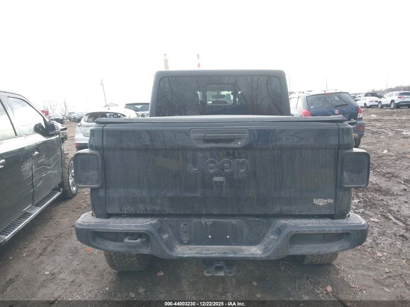 2021 Jeep Gladiator Overland 4X4 VIN: 1C6HJTFG8ML617714 Lot: 44003230