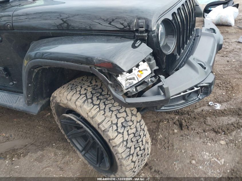 2021 Jeep Gladiator Overland 4X4 VIN: 1C6HJTFG8ML617714 Lot: 44003230