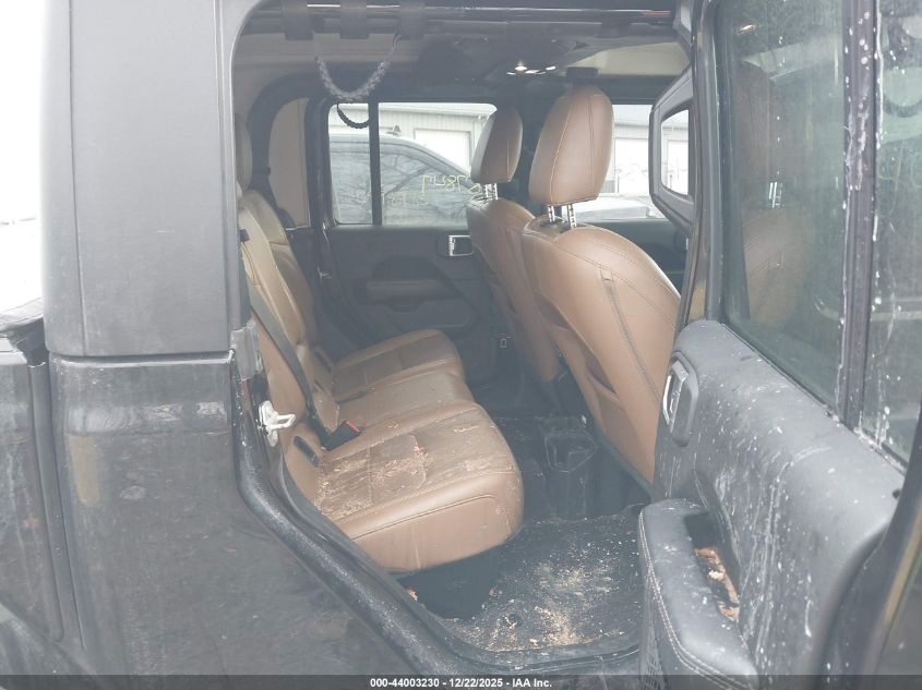 2021 Jeep Gladiator Overland 4X4 VIN: 1C6HJTFG8ML617714 Lot: 44003230