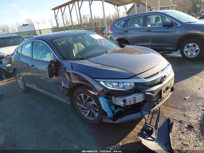 2HGFC2F78HH521882 2017 Honda Civic Ex auction photo 1