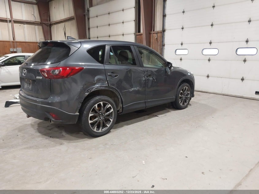 Vin: jm3ke4dy3g0655577, lot: 44498994, mazda cx-5 grand touring 20164