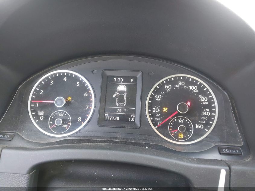 2016 Volkswagen Tiguan S VIN: WVGAV7AX1GW612804 Lot: 44003262