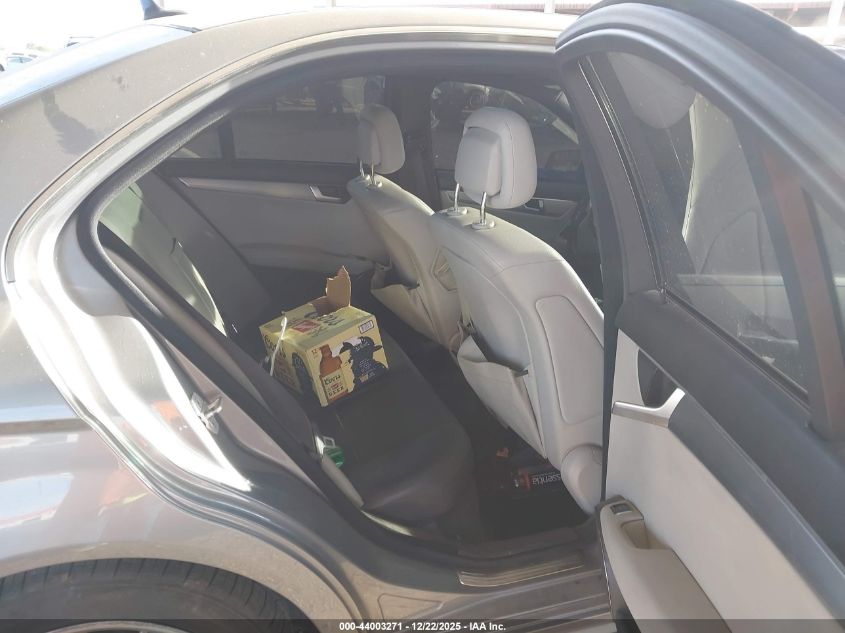 2012 Mercedes-Benz C 250 Luxury/Sport VIN: WDDGF4HB7CA660454 Lot: 44003271