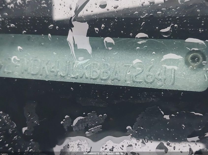 2011 Ford Edge Sel VIN: 2FMDK4JCXBBA72641 Lot: 44003273