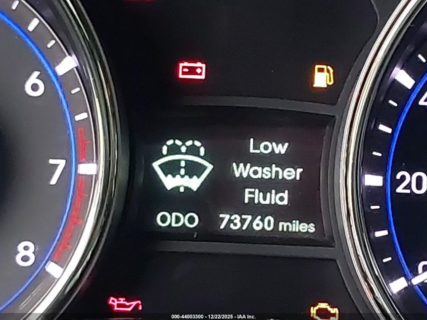 2013 Hyundai Sonata Limited VIN: 5NPEC4AC5DH707410 Lot: 44003300