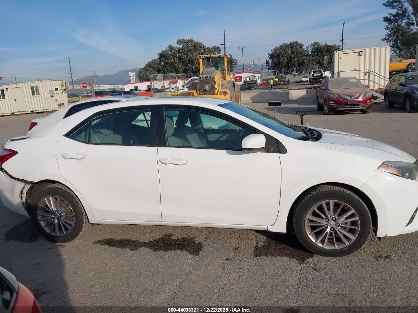 2014 Toyota Corolla Le Plus VIN: 5YFBURHE3EP054844 Lot: 44003321