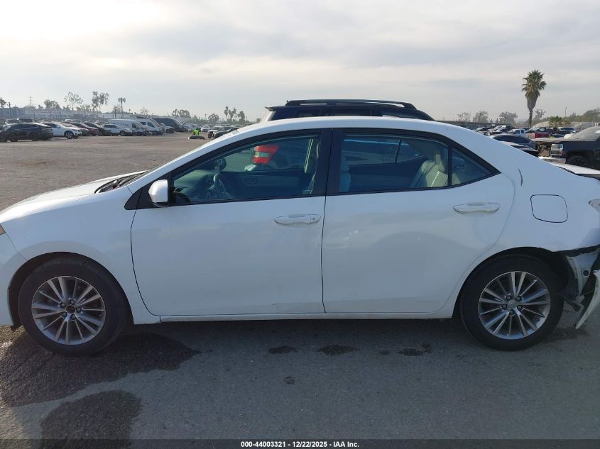 2014 Toyota Corolla Le Plus VIN: 5YFBURHE3EP054844 Lot: 44003321