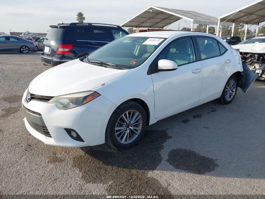2014 Toyota Corolla Le Plus VIN: 5YFBURHE3EP054844 Lot: 44003321