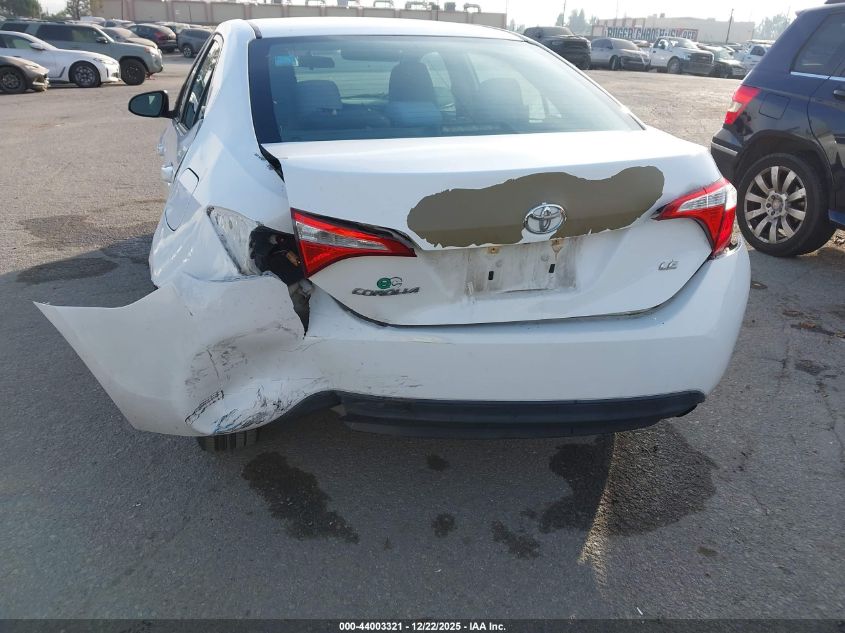 2014 Toyota Corolla Le Plus VIN: 5YFBURHE3EP054844 Lot: 44003321